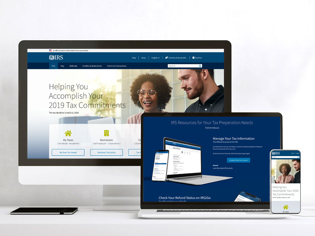 IRS.gov Homepage - Concepts